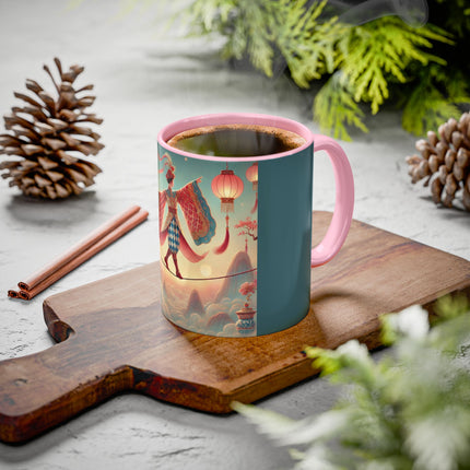 The Lantern Walker Colorful Mugs (11oz, 15oz)
