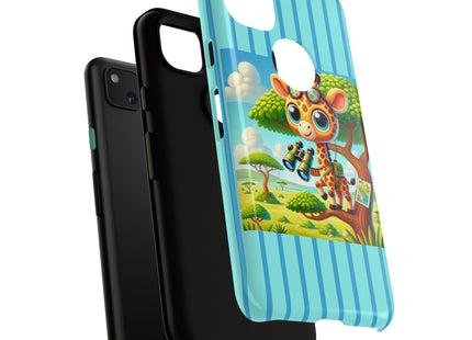 Giraffe Lookout Phone Cases