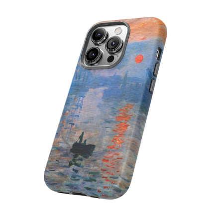 Sunrise by Claude Monet Phone Cases