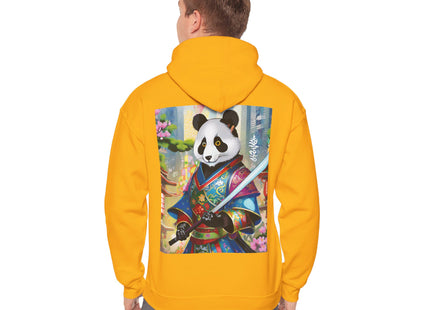 Cyberpunk Samurai Panda – Heavy Blend™ Hooded Sweatshirt