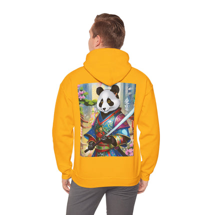 Cyberpunk Samurai Panda – Heavy Blend™ Hooded Sweatshirt