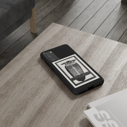 Horned Owl by Samuel Jessurun de Mesquita Phone Cases