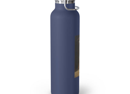 A Rich Kirghiz Huntsman with a Falcon by Vasily Vereshchagin Copper Vacuum Insulated Bottle, 22oz