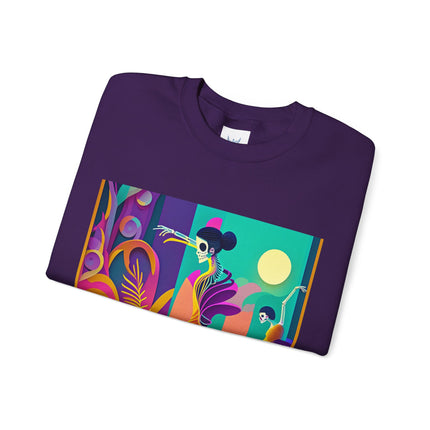 Dance of the Skeleton Ballerinas Unisex Heavy Blend™ Crewneck Sweatshirt