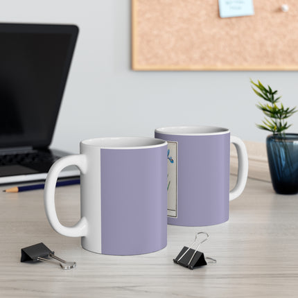 Iris, Iris sibirica by Anselmus Boëtius de Boodt Ceramic Mug 11oz