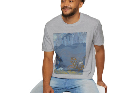 The Duel by Nicholas Roerich Softstyle T-Shirt