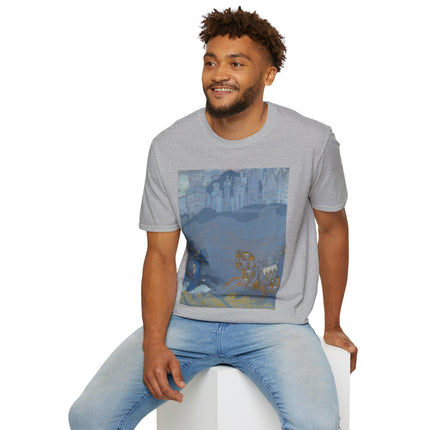 The Duel by Nicholas Roerich Softstyle T-Shirt