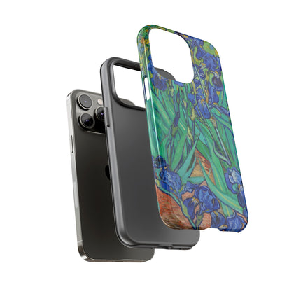Irises by Vincent Van Gogh Phone Cases