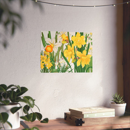 Daffodil by Tanigami Kônan Premium Matte horizontal posters