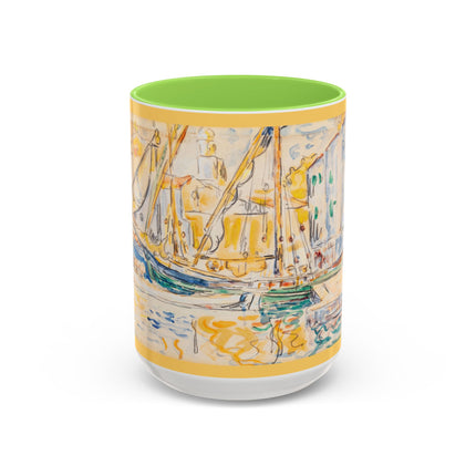 Saint-Tropez by Paul Signac Colorful Mugs (11oz, 15oz)