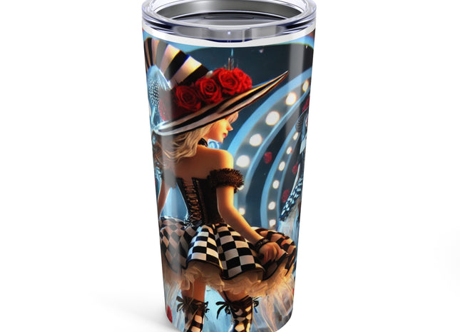Halloween Witch Through the Mirror Tumbler 20oz