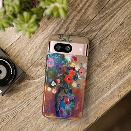 Bouquet of Flowers by Odilon Redon Phone Cases
