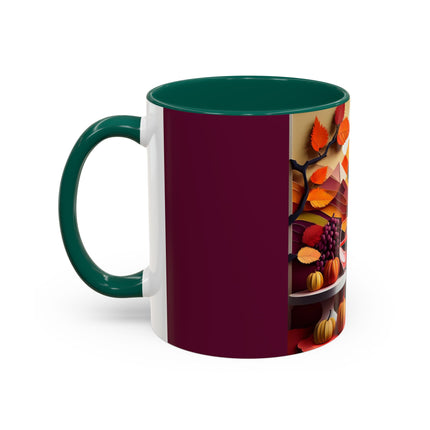 Shih Tzu at an Autumn Colorful Mugs (11oz, 15oz)