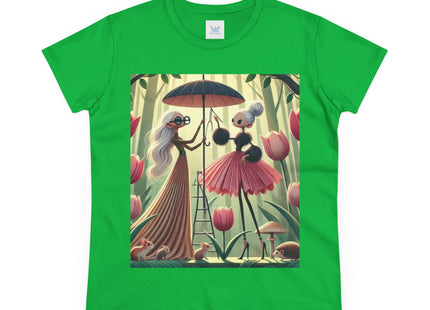 Under the Tulip Parasol Cotton Tee
