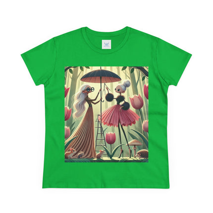 Under the Tulip Parasol Cotton Tee