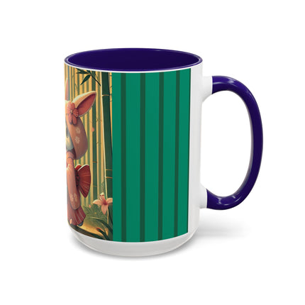 Geisha Kitten’s Easter Stroll Colorful Mugs (11oz, 15oz)