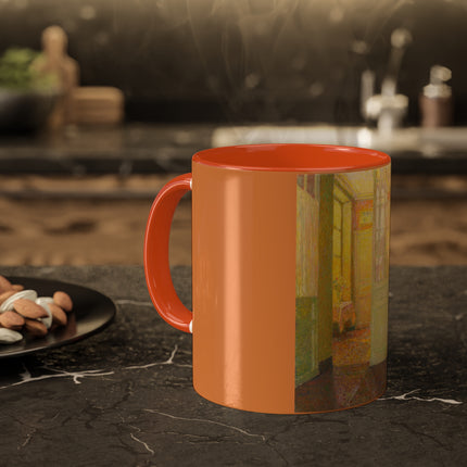 Interior, Window Light by Henri Le Sidaner Colorful Mugs, 11oz