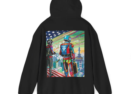 NSA Cyber Punk Computer Hacking Team – Heavy Blend™ Hooded Sweatshirt