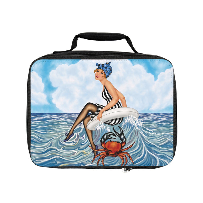 Playful Waves and Fashion Follies Lunch Bag
