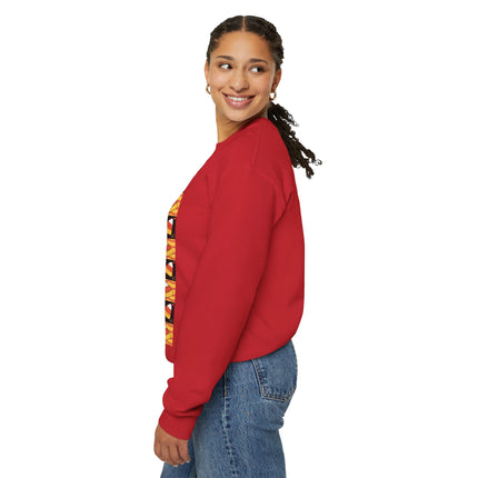 Candy Corn Skeleton Unisex Heavy Blend™ Crewneck Sweatshirt