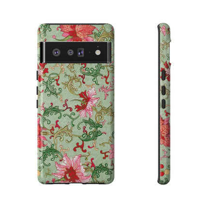 Flower Illustration by Owen Jones Phone Cases