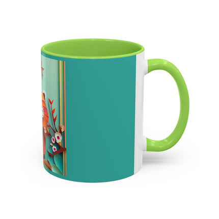 A Playful Red Panda Colorful Mugs (11oz, 15oz)