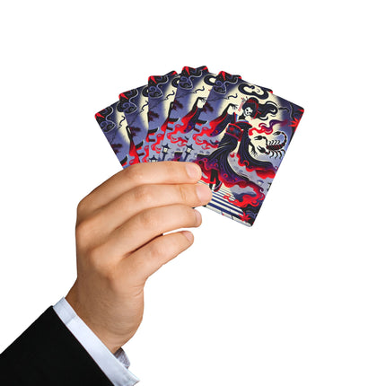 Halloween Sorceress Playing Cards