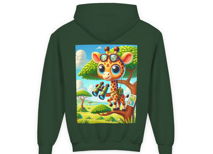 Giraffe Lookout Youth Heavy Blend Hooded Sweatshirt