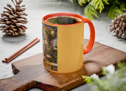 Madonna and Child by Carlo Crivelli Colorful Mugs (11oz, 15oz)