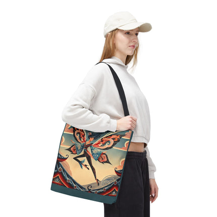 The Dragon Fairy of the Temple Tote Bag – Mythic Grace & Ancient Power