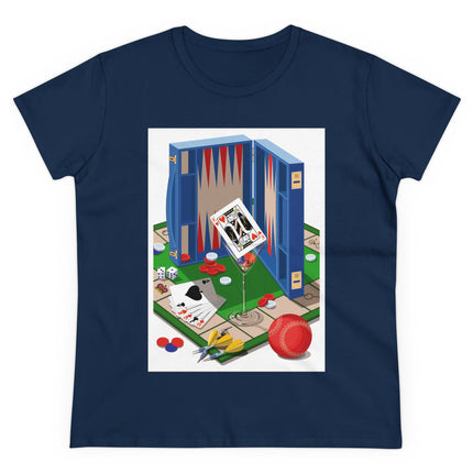 Games Unleashed Women's Midweight Cotton Tee