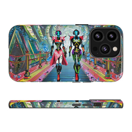 Cyber Punk Robot Models Phone Cases