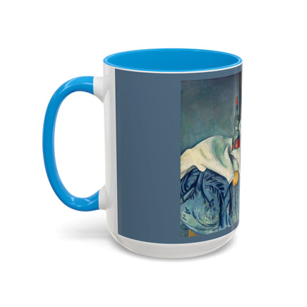 The Peppermint Bottle by Paul Cézanne Colorful Mugs (11oz, 15oz)