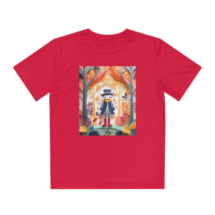 Cat in Boots in the Enchanted Forest Youth Competitor Tee