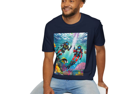 FBI Robot Dive Team Softstyle T-Shirt