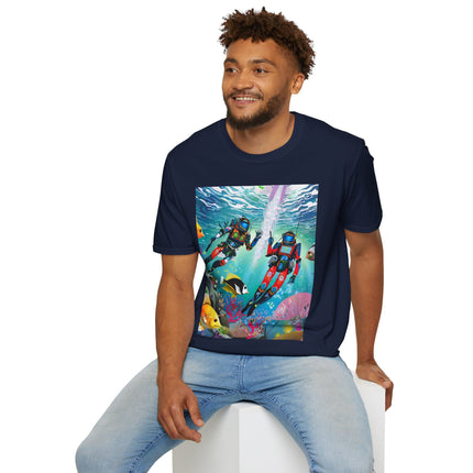 FBI Robot Dive Team Softstyle T-Shirt