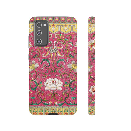Pink Floral Pattern by Owen Jones Phone Cases