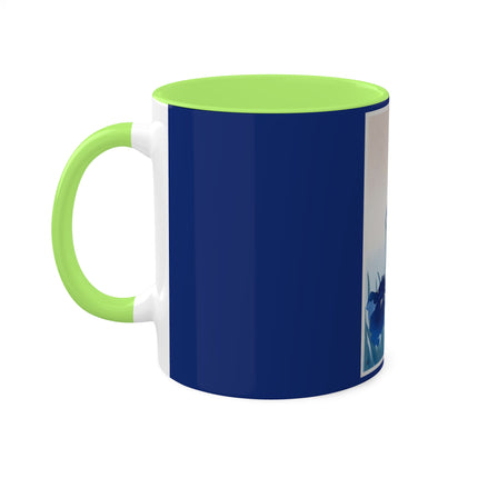 Irises by Ohara Koson Colorful Mugs, 11oz