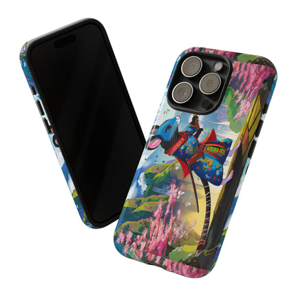 Cyber Samurai Rat Phone Cases