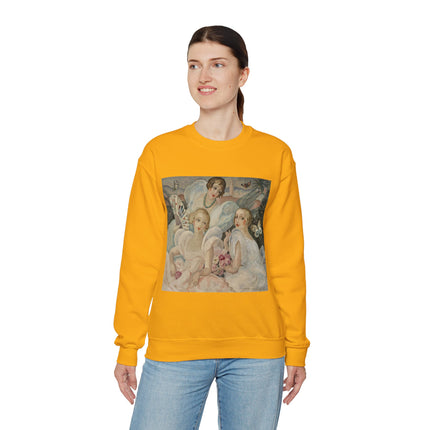 Les Femmes Fatales by Gerda Wegener Heavy Blend™ Crewneck Sweatshirt