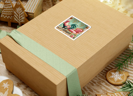 The Salon Rooster Kiss-Cut Stickers (4 Sizes)