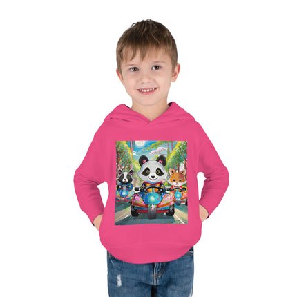 Bumper Car Bonanza Toddler Pullover Fleece Hoodie