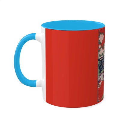 Earth for the Potted Plant by Tsukioka Yoshitoshi Colorful Mugs, 11oz