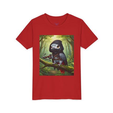The African Grey Sentinel Youth Short Sleeve Tee