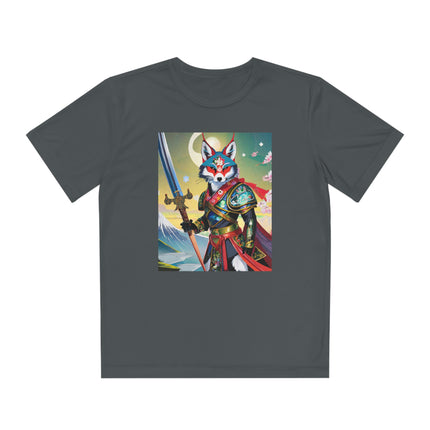 Cyberpunk Samurai Youth Competitor Tee