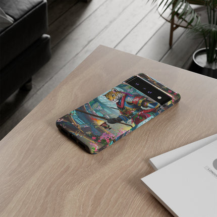 Cyberpunk Leopard Phone Cases