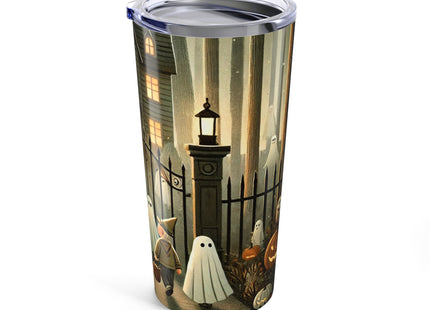 Ghostly Welcome – A Halloween Night Tumbler 20oz
