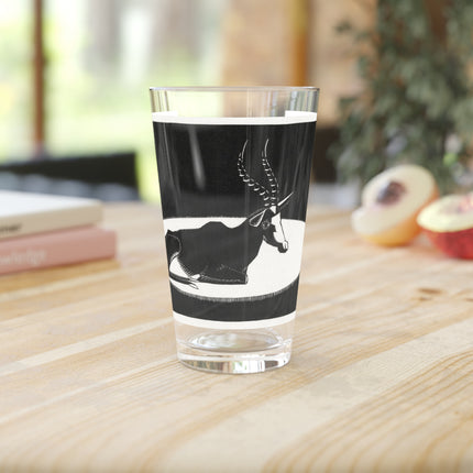 Goat by Samuel Jessurun de Mesquita Glass, 16oz