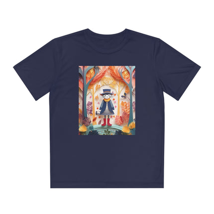 Cat in Boots in the Enchanted Forest Youth Competitor Tee