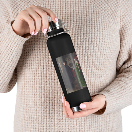 Arnolfini Portrait by Jan Van Eyck Copper Vacuum Insulated Bottle, 22oz